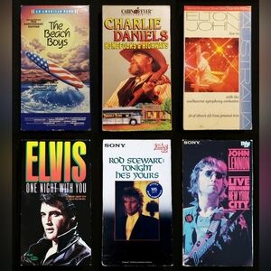 Vintage VHS Music Video Collection